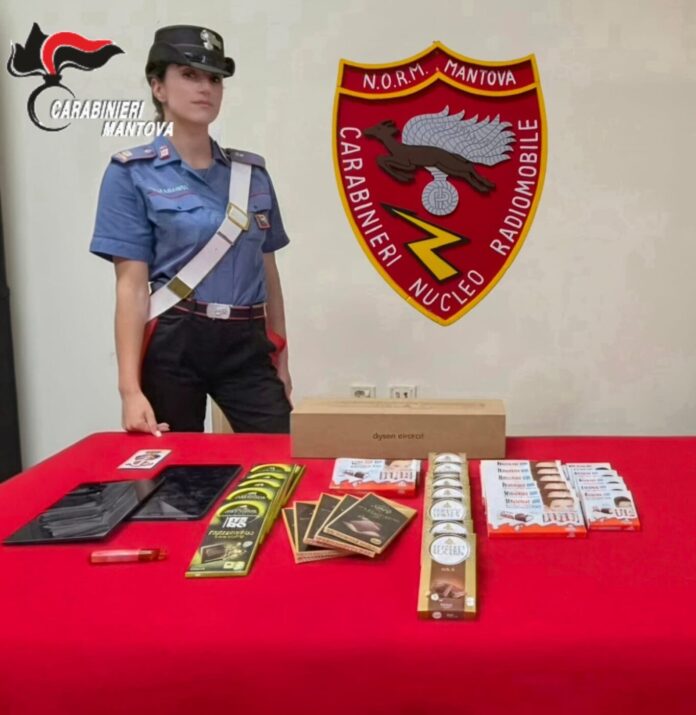 mantova foto furto e ricettazione