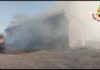 Rogo in azienda agricola: fienile distrutto a Borgo Virgilio