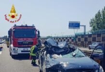Tamponamento in A22, ferito un automobilista