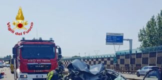 Tamponamento in A22, ferito un automobilista