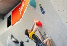 Arrampicata sportiva – Riccardo Vicentini nel team Italia sfida i big di Coppa del Mondo