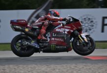 Marc Marquez vince la sprint in Germania, Di Giannantonio sul podio