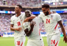Show fra Francia e Inghilterra, la tripletta di Saka vale il terzo posto