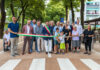 Inaugurata la rinnovata via Luzio