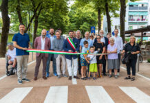 Inaugurata la rinnovata via Luzio