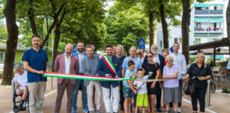Inaugurata la rinnovata via Luzio