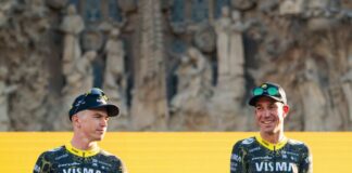 Ciclismo – Tour de France: Affini e la Visma in passerella ai piedi della Sagrada Familia