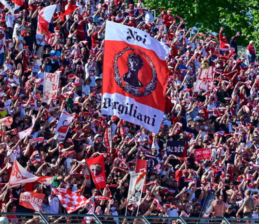 Calcio Serie B – Il calendario del Mantova: debutto a Carrara contro la Carrarese
