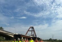 Ponte sul Po, il cantiere entra nel vivo: al via la fase conclusiva