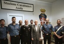 Il Prefetto Bolognesi in visita alla Stazione dei Carabinieri di Asola