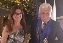 Rotary Club Mantova Sud, passaggio di consegne tra Laura Formigoni e Silvano Parisi