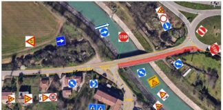 Via Legnago, lavori per aumentare la sicurezza del ponte sul canale Diversivo: modifiche temporanee alla viabilità