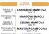 Mantova, esordio sabato 22 alle 19 a Carrara