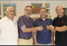 Guidizzolo – Ciclismo tra arte e storia: inaugurata la mostra di Corrado Monfardini