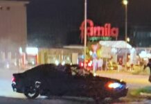 Raduno abusivo, danneggiate a Castiglione le auto delle forze dell’ordine