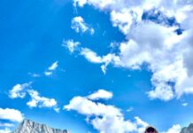 Il trekker Valerio Brunoni conquista l’Adamello in solitaria