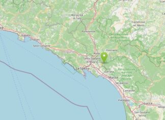 Scossa di terremoto di magnitudo 3.7 in provincia Massa e Carrara, nessun danno