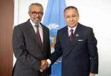 Ghribi incontra il Direttore Generale OMS, focus sulle sfide della salute globale