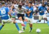 Baturina e Douvikas piegano il Napoli al Maradona, vince il Como 2-1