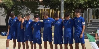 Tamburello giovani – Coppa dell’Amicizia: l’Italia vince 5-3 con la Francia