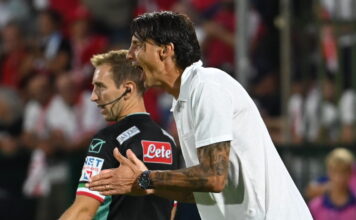 Calcio Serie B – L’exploit del Mantova a Carrara. Cioffi: “Onore ai vincitori, ma a noi girano le scatole”