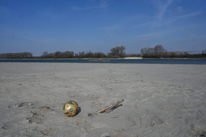 FIUME PO IN SECCA MARZO 2022