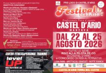 Festival del Riso 2026 a Castel d’Ario: quattro giorni tra il celebre Riso alla Pilota, il concorso “Spiga d’Oro”, musica, luna park e Notte Bianca