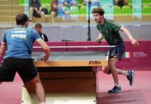 Tennis Tavolo – Mutti e Monfardini, debutto vincente in singolare ai Giochi del Mediterraneo