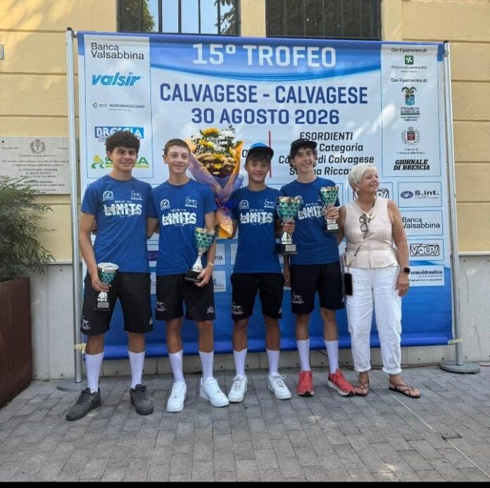 I quattro esordienti del Mazzano protagonisti a Clavagese della Riviera