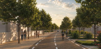 Bagnolo San Vito – Meno asfalto: più verde e più bici. Messa a nuovo l’area delle scuole