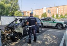 Decoro urbano, rimossi sei veicoli abbandonati