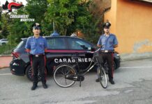 Furto in abitazione a Sabbioneta: i Carabinieri incastrano una 34enne e restituiscono la bicicletta alla proprietaria