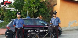 Furto in abitazione a Sabbioneta: i Carabinieri incastrano una 34enne e restituiscono la bicicletta alla proprietaria