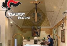 Furto sacrilego a Poggio Rusco: smurato il tabernacolo dalla chiesa di Dragoncello