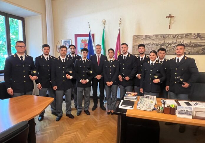 foto agenti in prova