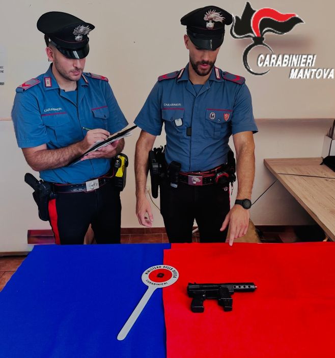 procurato allarme pistola