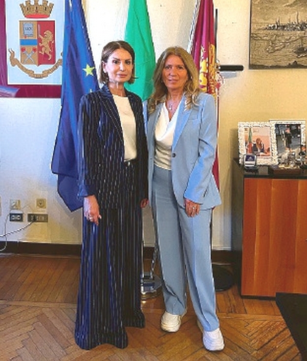 questore anna rita santantonio e vicario floriana gesmundo