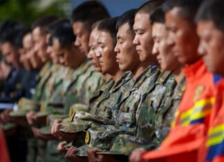 In Cina le commemorazioni per le vittime della colata di fango nello Xizang