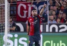 Vasquez-gol all’87°, il Genoa batte il Sudtirol e va agli ottavi di Coppa Italia