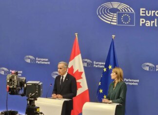 Carney “L’alleanza Ue-Canada faro per altre democrazie”