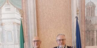 Il Prefetto Roberto Bolognesi incontra il Comandante della Legione Carabinieri “Lombardia”, Giuseppe De Riggi