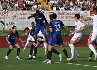 Calcio Serie B – IL MANTOVA RAGGIUNGE IL PISA SUL 2-2 AL 93′