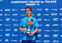 Tennis – Il talento mantovano Lorenzo Emanuel Burato è campione italiano U13