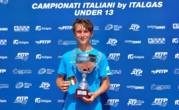 Tennis – Il talento mantovano Lorenzo Emanuel Burato è campione italiano U13