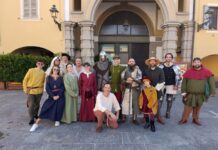 Sabbioneta – L’addio degli sbandieratori al Principe del Sacro Romano Impero
