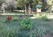 Il Comune interviene per sanificare l’area giochi dei giardini di Due Pini dopo il rinvenimento di una siringa abbandonata