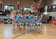 Calcio a 5 Serie A2 Elite – Tre su tre: il Saviatesta scala il Montegrappa (2-4)