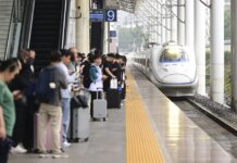 Cina, nuovo record di tratte percorse in un giorno sulla linea ferroviaria