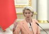 Ucraina, von der Leyen “Sostegno a Zelensky, da Ue fondi per droni e missili”