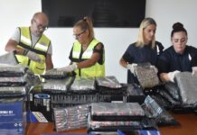 Si fa spedire 210 chili di hashish dagli Stati Uniti, blitz della GdF a Roma